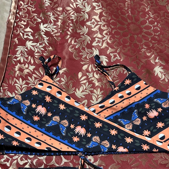 Floral Patterned Two-Piece Set - Picture 2 of 7